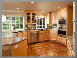 To tone down the warmth of oak cabinets, outfit the rest of the kitchen in cool refreshing tones such as blues or greens. Kitchen Paint Colors With Oak Cabinets And Stainless Steel Appliances Decorate Bedroom Colour Schemes