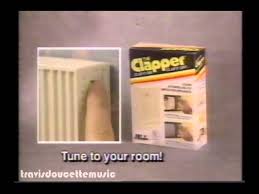 What kind of appliances can be connected to the clapper? The Clapper 1989 Youtube