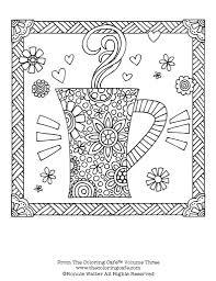 An adult coloring book with beautiful, cute and relaxing coloring pages designs gift for coffee lovers sweet day publisher 4.5 out of 5 stars 223 Pin On Adult Coloring Books
