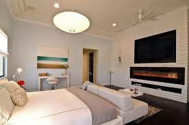With Linear Gas Fireplaces There Is No Open Flame So Your Home Is Less Likely To Catch On Fire Because W Fireplace Remodel Bedroom Fireplace Fireplace Design