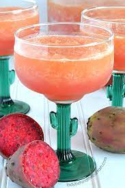 Make sure the water is boiling before dropping the cactus in, so they immediately start releasing their juices. Sparkling Prickly Pear Cactus Slush Punch