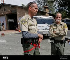 Los Angeles County Sheriff Reserve members: Fred Wenzel, Montrose Search  and Rescue team, left, and L.A. County Search and Rescue Reserve, Deputy,  Doug Cramoline comment