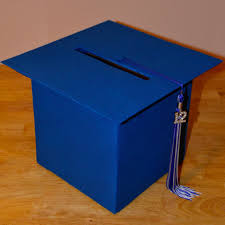 Clip the extra paper in one inch intervals at the top and bottom of the box. 15 Graduation Party Ideas From Preschool To High School College Grad Party Graduation Party College Graduation Parties