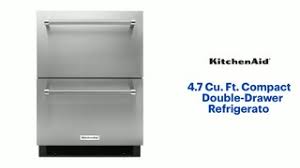 kitchenaid 4.7 cu. ft. compact double