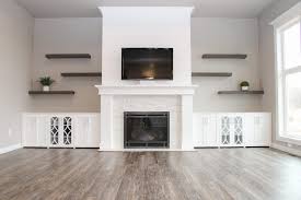 Luxury Vinyl Plank Flooring And White Stone Tile Fireplace White Stone Tile Fireplace Luxury Vinyl Plank Flooring Vinyl Plank Flooring