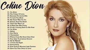 What is one song by Celine Dion that comes to mind?