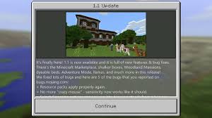 La versión habría empleado black touch controls, y su menú habría tenido el mismo aspecto que la v0.1.1 alpha. Minecraft Pocket Edition 1 1 0 1 1 0 55 Full Official Discovery Update