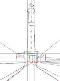 Schon die kleinsten haben spaß an der malerei und üben sich mit farbe und pinsel. Zeichenanleitung Zum Leuchtturm Zeichnen Schritt Fur Schritt