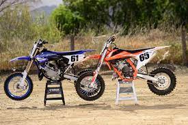 Yamaha Yz65 Vs Ktm 65sx One On One Dirt Bike Magazine