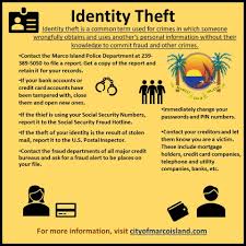 A lost social security card could lead to identity theft Identity Theft City Of Marco Island Florida
