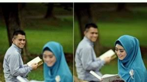 Nah, foto prewedding yang dilakukan disini akan memberikan kesan bak putri dan pangeran. Trik Pre Wedding Outdoor Muslim Dan Muslimah Wedding Mu Tips Pernikahan