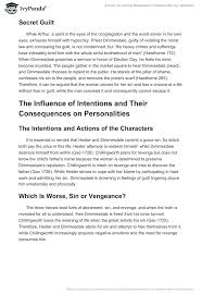 Sin In The Scarlet Letter: Analyzing Hester And Dimmesdale'S Transgressions  Free Essay Example