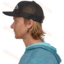 Кепка Patagonia Fitz Roy Trout Trucker Hat, Black в Москве по цене 6900 руб 