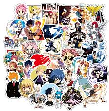 Maybe you would like to learn more about one of these? Amazon Com 100pcs Fairy Tail Stickers Anime Vinyl Stickers Waterproof Decal Stickers For Laptop Cars Motorcycle Bicycle Skateboard Luggage Trendy Stickers For Teens Kids Children Adults Arts Crafts Sewing