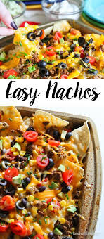 How To Make Easy Nachos Nachos Recipe Easy Easy Nachos Recipes