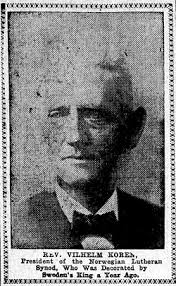 Rev Ulrik Vilhelm Koren (1826-1910)