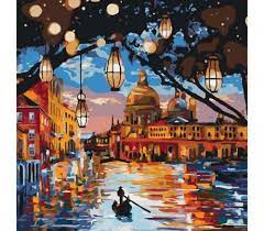 Venice Paint By Number Kit Paint By Numbers Kit Diy Venice Painting Paint By Number Kits Painting