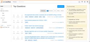 Choose your battles and save something for the first date. Stack Overflow Wikipedia