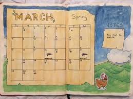 You can hang this on the wall of your house, which makes viewing the calendar much more convenient. My March Stardew Inspired Calendar Stardewvalley In 2021 Stardew Valley Calendar Bullet Journal 2020 Planner Stationery