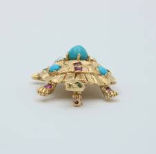turtle brooch