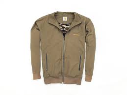 Details About J Carhartt Mens Jacket Windrunner Khaki Size L