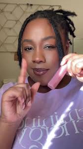 Is it fussy? Yes. Yes it is 👄 Fenty Gloss Bomb Stick is my new “throw it  in tbe bag an go” lippie 💕 @Fenty Beauty #pinklipcombo #fentyglossbomb  #blackgirllipcombo #blackgirltiktok🤎