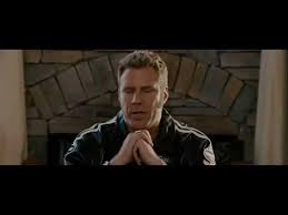 In his movie talladega nights he jests about praying to baby jesus: Talladega Nights Baby Jesus Prayer Youtube