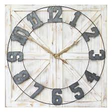 Check spelling or type a new query. Stratton Home Decor S11545 Rustic Farmhouse Wall Clock Walmart Canada