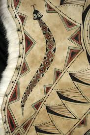 Mimbres Crossing Painting By Laura Mountain On Caribou Lmh008c Native American Paintings Native American Pottery American Indian Art