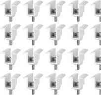 Amazon.com: OTTFF 20 Pack Solar Panel Mid Clamps, Roof PV ...