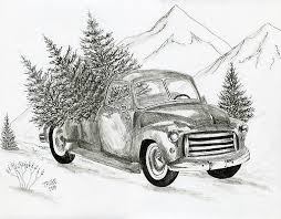 1500x1172 pencil drawings of cars trucks car drawing drawings. Old Truck Drawings Fine Art America