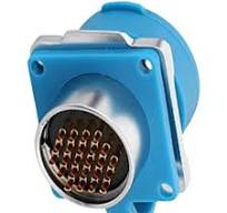 DH-24 Signal connector 24-pin male chassis 250 V 5 A IP67