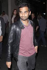 Aziz Ansari Photostream Leather Jacket Fashion American Humor
