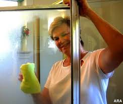 How To Remove Stubborn Soap Scum From Glass Shower Doors Cleaning Hacks House Cleaning Tips Cleaning Household