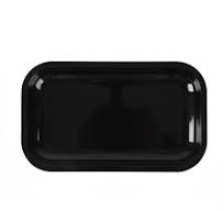 Rolling Tray Medium Size Metal 10.6 x 6.2 Inch Durable Plate ...