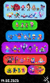 Every day new 3d models from all over the world. Brawl Stars Pixel Art Migueonfanbase