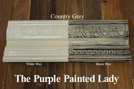 So keep that in mind if you are a milk paint lover. Rust Oleum Country Gray Chalk Paint Novocom Top