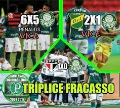 Jun 08, 2021 · são paulo leva susto, mas logo se encontra no jogo e aplica uma sonora goleada de 9 a 1 sobre o 4 de julho; Triplice Fracasso Palmeiras Sofre Com Memes Apos Derrota Para O Sao Paulo Galerias