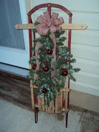 Mix old buckets with new decor, signs and a sled for a pretty mantel! 33 Creative And Fun Sleigh Decor Ideas For Christmas Digsdigs