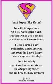 Free Sister Poems Super Big Sister Or Super Big Brother Poem And Super Big Sister Little Sister Poems Big Sister Quotes Sister Poems