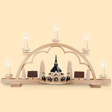 Erzgebirge Christmas Shop Www Erzgebirge Co Uk German Candle Arch Carolers Small Village Length 57 Cm 22 Inch Natural Electrical Illuminated Original Erzgebirge By Mueller Seiffen