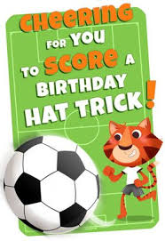 Birthday Card Printable Boy Tiger Playing Soccer Birthday Card Greetings Island Birthday Cards Free Printable Birthday Cards Birthday Card Printable