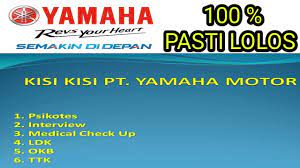 Pisikotes di pt panasonic manufacturing indonesia. Kisi Kisi Tes Pt Yamaha Motor Cute766