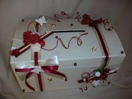 Urne Ivoire Et Bordeaux Urne Mariage Centre De Table Mariage Decoration Mariage Boheme