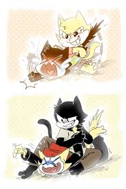 Bendy And Boris The Quest For The Ink Machine Felix Time Changes Things By Thegreatrouge Bendy And The Ink Machine Felix The Cats Cartoon