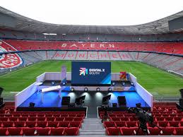 Fram till slutet av säsongen 2016/2017 ägdes och användes allianz arena av både bayern münchen och münchens äldsta fotbollsklubb, tsv 1860 münchen. Digital X South Die Digitale Zukunft In Der Allianz Arena Deutsche Telekom