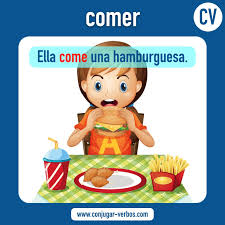 Verbo Comer Verbos Conjugacion Del Verbo Conjugacion Del Verbo Comer