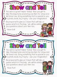 Teach With Laughter Do You Show And Tell Show And Tell Star Students School Signs