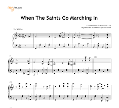 Keveren jazz jig sheet music for piano solo elementary pdf. When The Saints Go Marching In Jazz Piano Sheet Music Pdf My Sheet Music Transcriptions