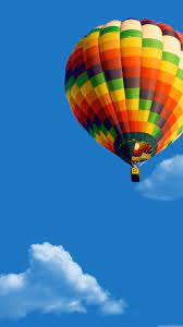 Color Hot Air Balloon Lock Screen Hot Air Balloon Air Balloon Samsung Wallpaper